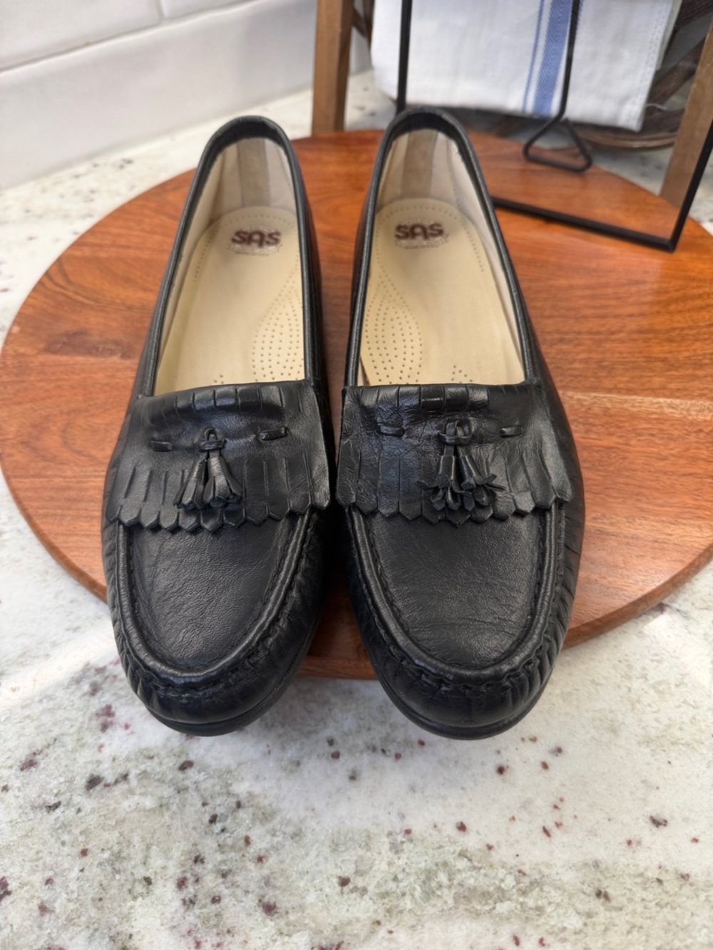 SAS Kiltie Tassel Softie Leather- NWOT